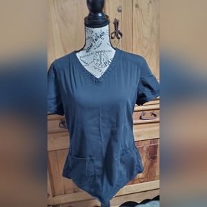 Scrubstar navy Scrub top. Size small.